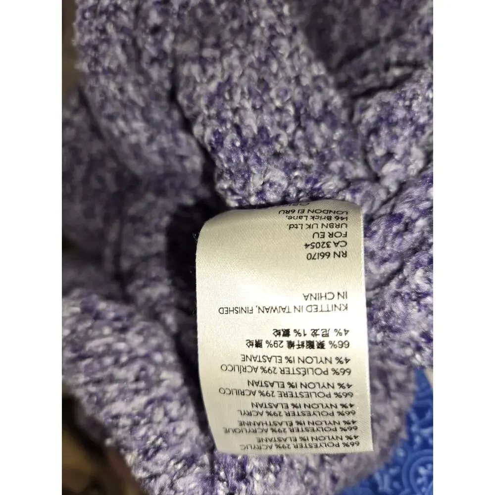 Free People Knit US Womens Size Womens XS or S Pullover Cowl Neck Sweater Roomy